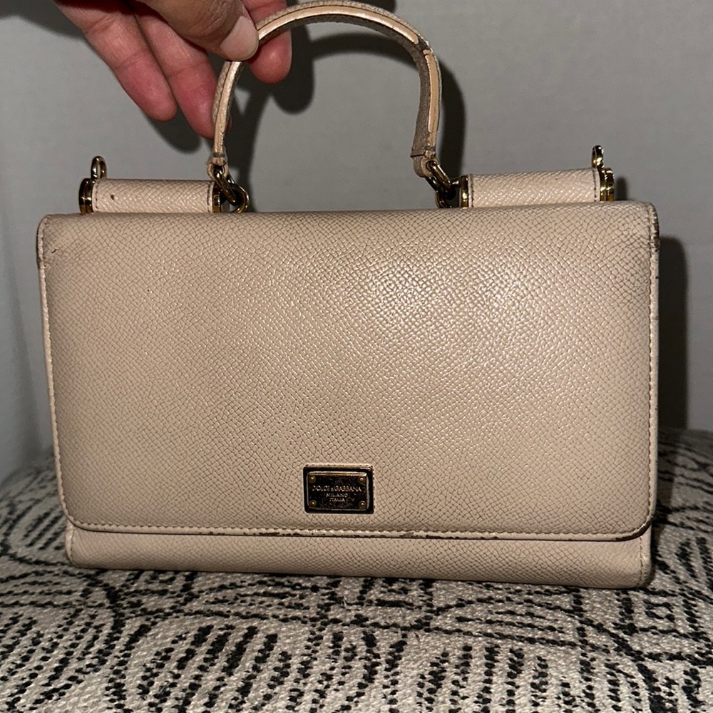 Dolce and Gabanna Leather Hand Bag.